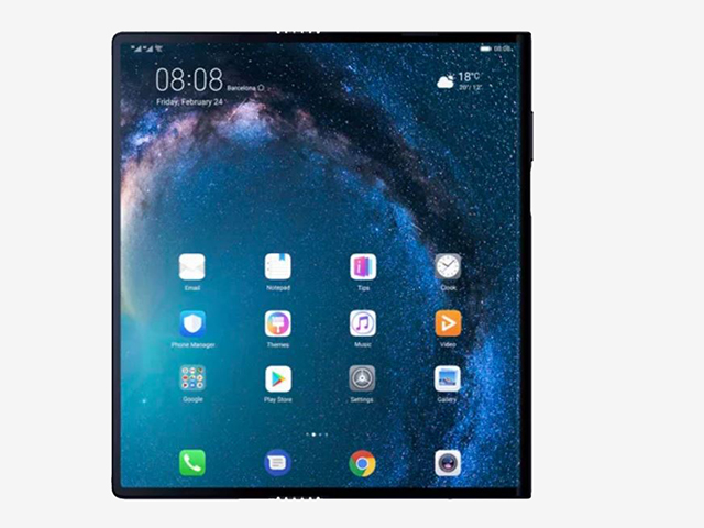 News Huawei Debuts Its Massive Foldable Phone The Mate X